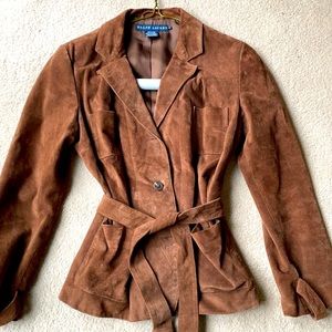 Ralph Lauren suede jacket